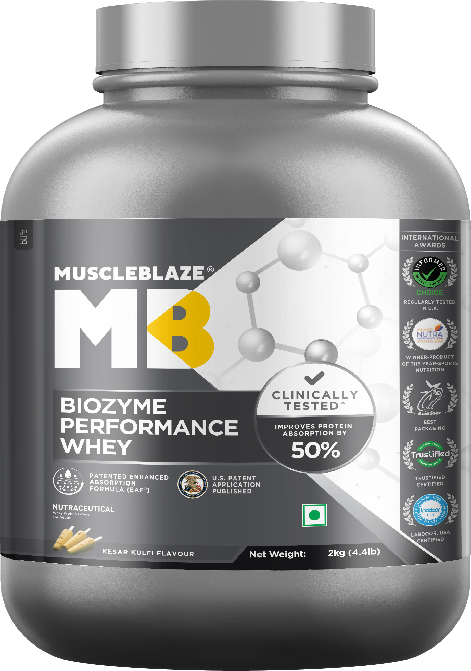 MuscleBlaze Biozyme Whey Isolate